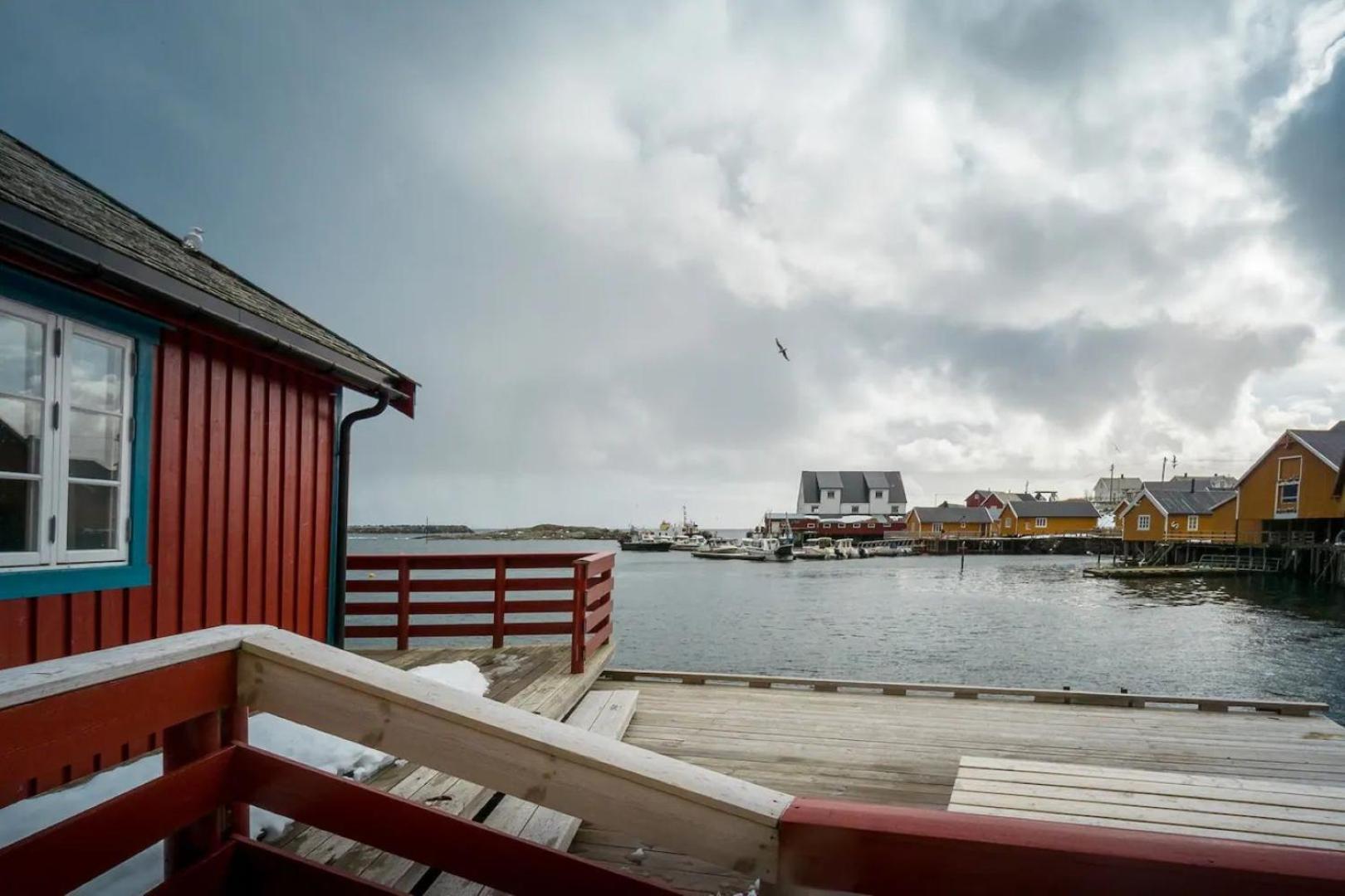 Explorers Cabin Lofoten Edge Sorvagen Exterior photo